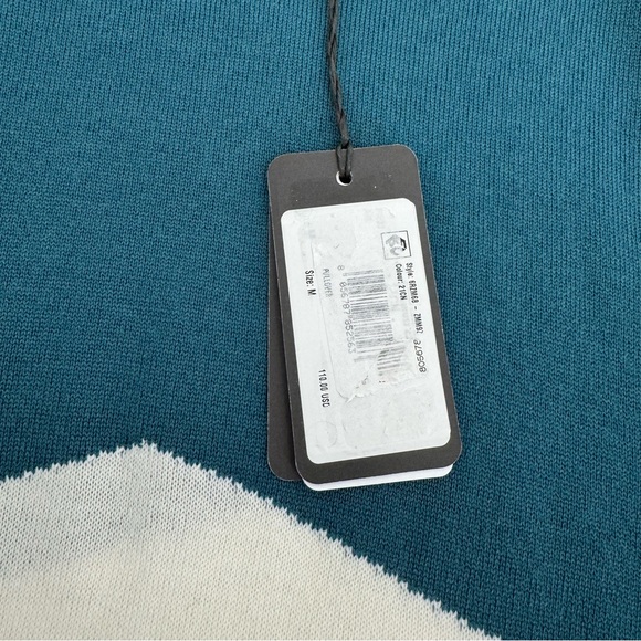 NWT Armani Exchange Wool Blend Pullover Sweater Men’s Size M Blue/White $110 - Picture 6 of 15